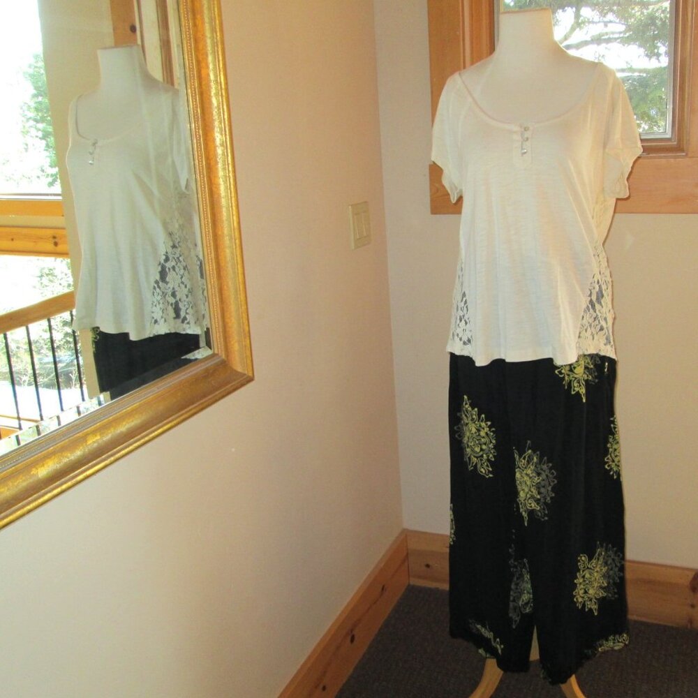 Lg Black Tienda Ho Jacket with Mission Canyon Pants & M4EO Cotton Blend Top - Picture 8 of 15